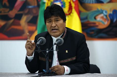 Evo Morales Bolivia President Resigns Claims Hes Victim Of Coup