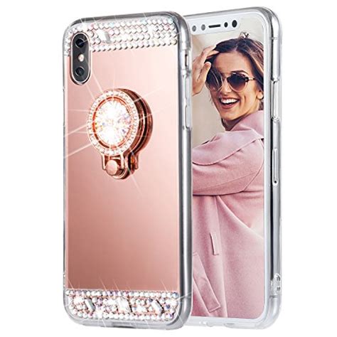 Ocyclone Iphone X Case For Girl Women Glitter Cute Girly Diamond