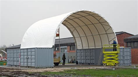 Container shelter, marquee, canopy manufacturer / supplier in china, offering container shelter, warehouse, container canopy, container shelter, engineered container shelter with patent and. Container shelters - Rapid assembly | Kroftman