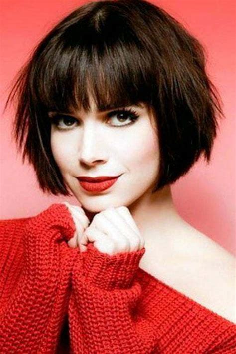 55 Best Short Layered Bob With Bangs And Short