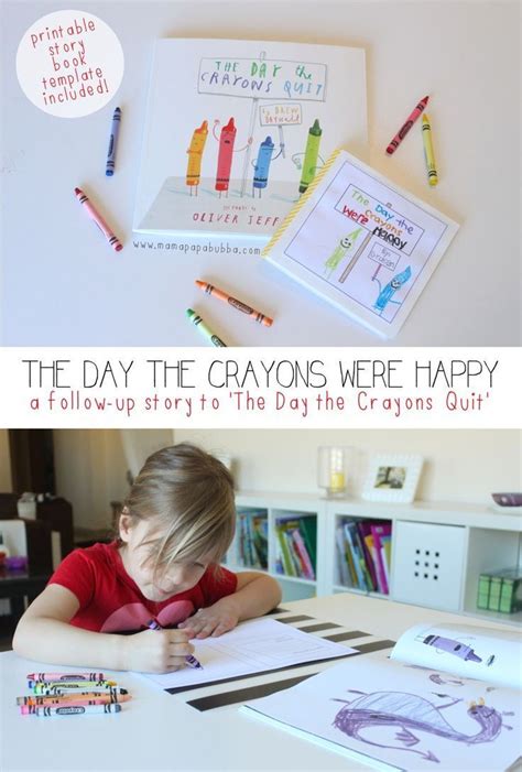 The Day The Crayons Quit Follow Up Story Mamapapabubba Kids