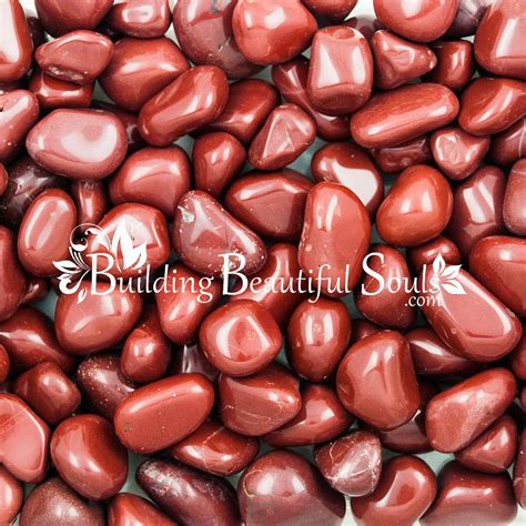 Tumbled Red Jasper Healing Crystals And Stones Red Jasper Meaning