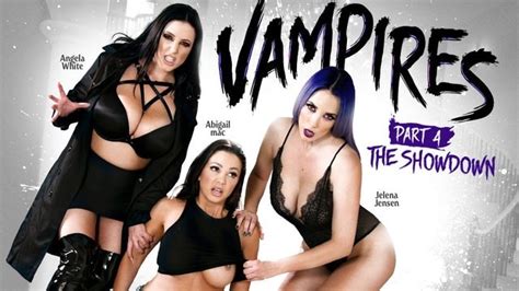 girlsway vampire angela white and her leader hard fuck abigail mac to make her part of the