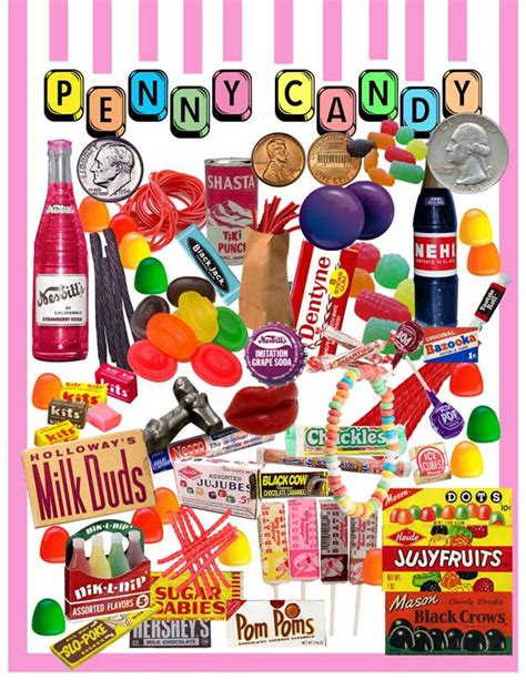 Penny Candy In The 60s
