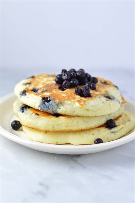 Fullcravings Homemade Blueberry Pancakes