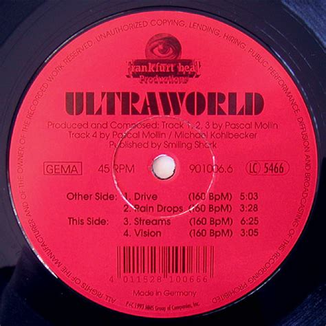 Ultraworld Drive Releases Reviews Credits Discogs
