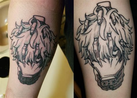 The tattoo healing process contains a few different stages, all being extremely important. Tattoo I got last month, before and after healing! (From ...
