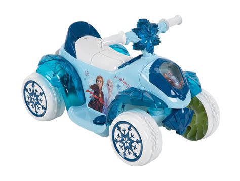Disney Frozen 6v Electric Ride On Quad Toddler Toy By Huffy Walmart