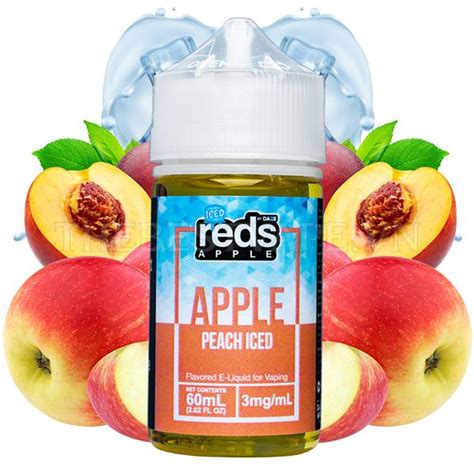 bán tinh dầu vape mỹ redsapple freebase peach ice ưu đãi nhất hcm hn