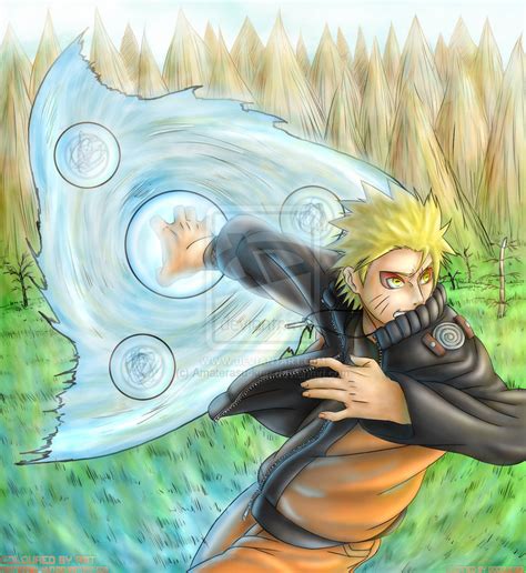 Wind Style Ultimate Rasenshuriken Naruto Fanon Wiki Ninjutsu
