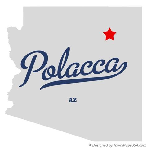 Map Of Polacca Az Arizona