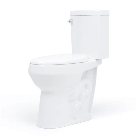 Toilets With 20 Inch Bowl Height 2 Piece Elongated Toilets