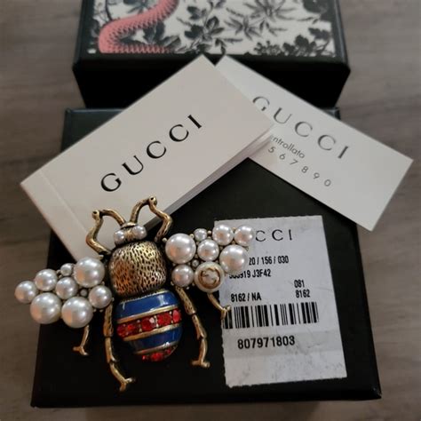 Gucci Jewelry Gucci Brooch Poshmark