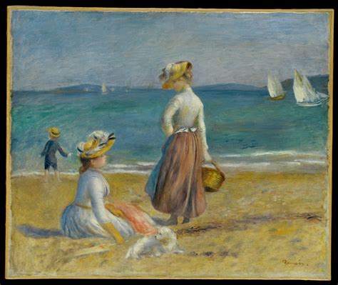 Auguste Renoir Figures On The Beach The Metropolitan Museum Of Art