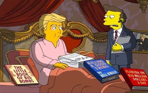 Doh Nald Trump ‘the Simpsons Parody President Trumps First 100 Days News