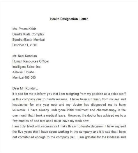 Simple Involuntary Resignation Letter Template Resignation Letter