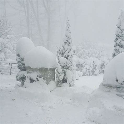 Photos Massive Snowfall In Buffalo And Upstate New York