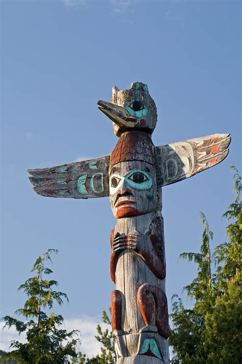 Tlingit Totem Pole Ketchikan Alaska Greg Vaughn Photography