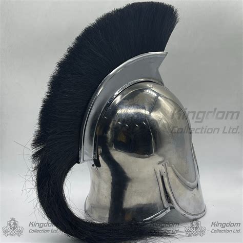 Troy Achilles Armour Helmet Medieval Knight Crusader Spartan Etsy