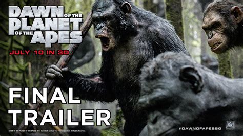 dawn of the planet of the apes [international final trailer in hd 1080p ] youtube