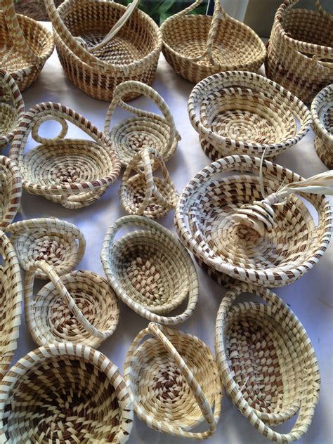Sweet Grass Baskets Handmade In The Charleston Low Country Area Patrones Artesanales