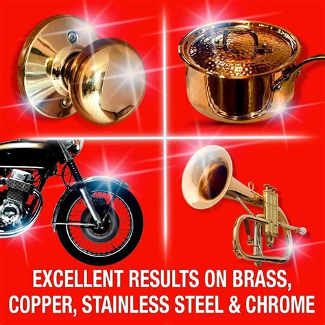 Brasso Wadding Duraglit Metal Polish For Brass Copper Chrome Stainless