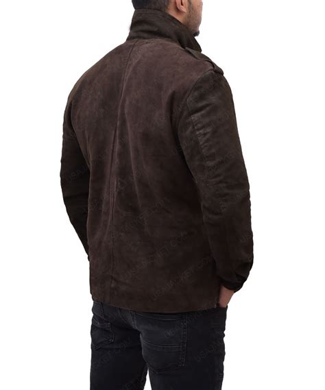 Jamie Dornan Fifty Shades Of Grey Christian Dark Brown Jacket