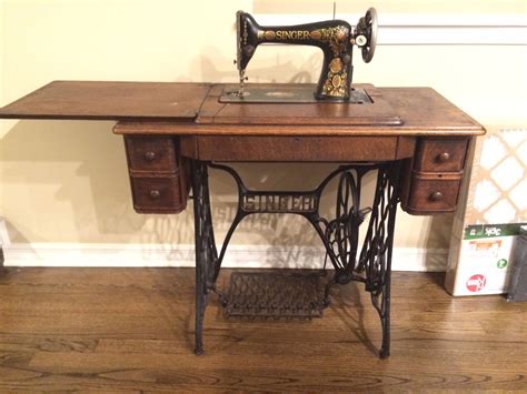 Dining room for large gatherings. Vintage Singer Sewing Machine Table. Craigslist. Dining ...
