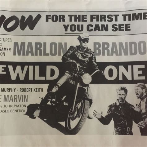 The movie was directed by laszlo benedek and produced by stanley kramer. Marlon Brando The Wild One Movie Poster 24x31 Brando ...