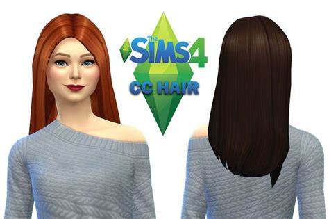 The Sims 4 Cc Hair Maxis Match Maxis Match Sims 4 Sims 4 Cc