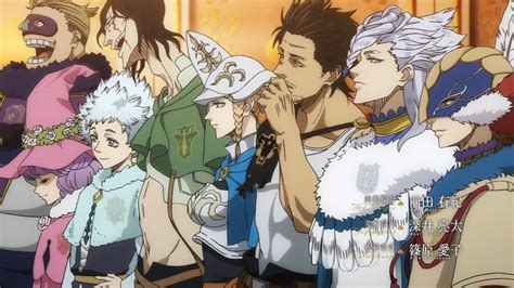 Weakest To Strongest Magic Knight Squad Captains Black Clover Anime