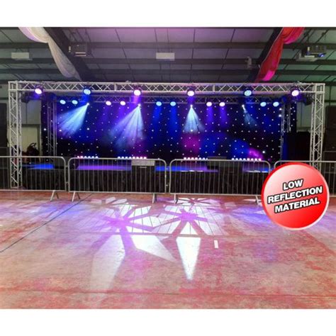 Ledj M X M Star Cloth Stand System Bandshop Hire Sound Stages Light Power