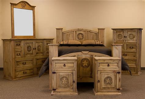 Today we have proposed to help you in the choice of your rustic bedroom furniture sets, since we this bedroom proves that rustically is not synonymous with dark. Dallas Designer Furniture | Minimized White Wash Rustic ...