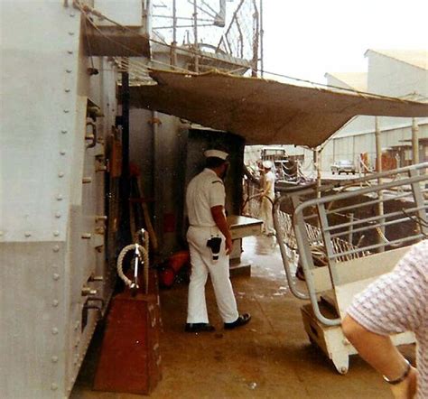 Naval Base Charleston South Carolina Dd 849 1971 Navy Uss