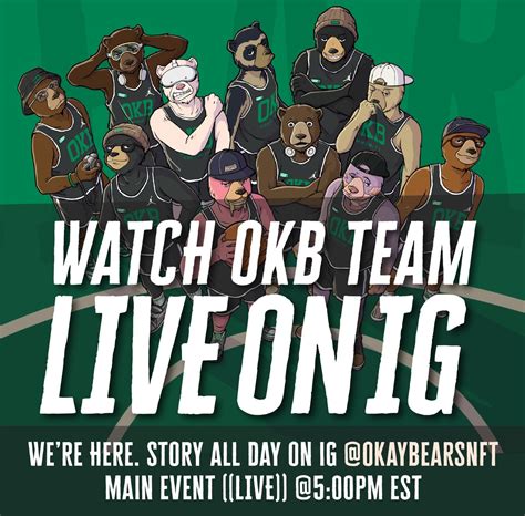 Okay Bears On Twitter Rt Okbcommunity Watch The Okb Team Live On Ig Atlanta Were Here