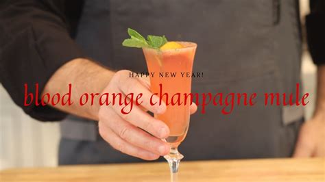 Blood Orange Champagne Mule Youtube