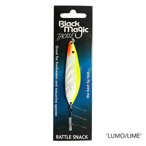 Metal Lures Black Magic Rattle Snack Lumo Lime 7gr Lure