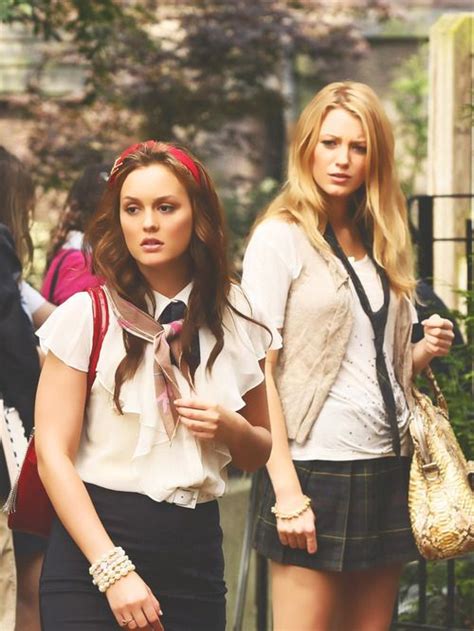 Serena And Blair School Uniform Con Imágenes Gossip Girl Estilo