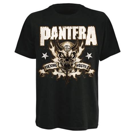 Pantera Band T Shirt Hostile Skull € 1999