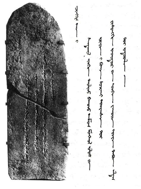 Traditional Mongolian Script The Only Vertical Script In The World