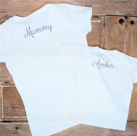 like mother like daughter t shirt set by precious little plum