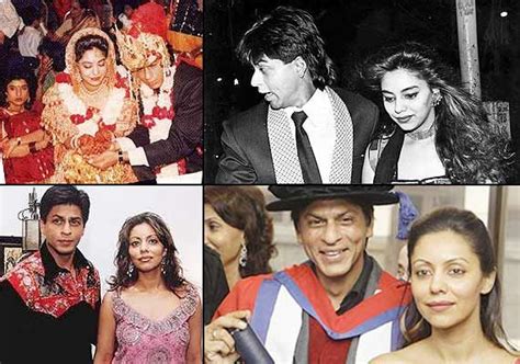 shah rukh khan and gauri marriage pics marriage pics love story rare images