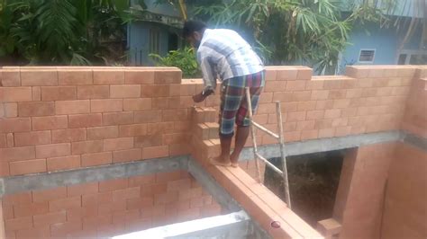 Interlocking Bricks House Construction 35 Youtube