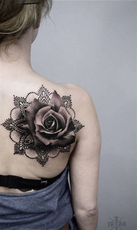 Yellow rose tattoo is a symbolism of friendship. 60 Rose Tattoos - Best Ideas and Designs for 2019