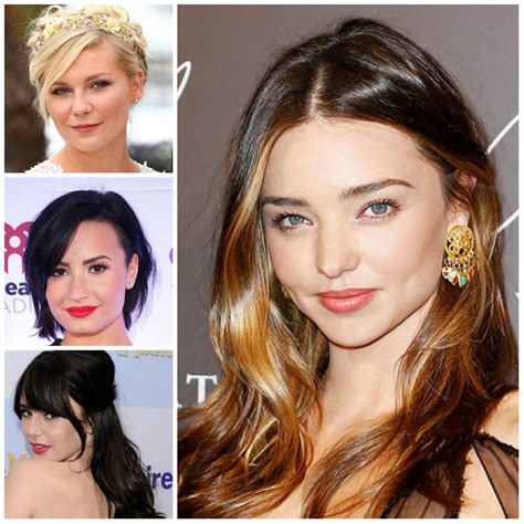Hairstyles For Round Face Shape Tersoal P