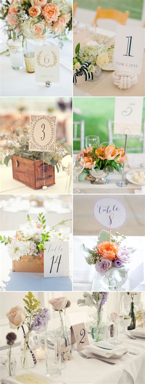 Check spelling or type a new query. 51 Creative DIY Wedding Table Number Ideas | Deer Pearl ...