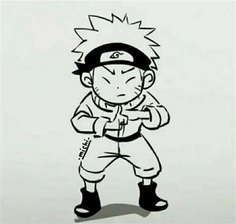 Disegno Baby Naruto Anime Desenhista Fan Art