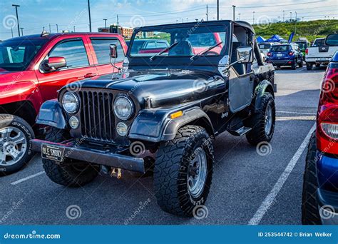 Modified Jeep Cj7 Soft Top Editorial Photography Image Of Rally