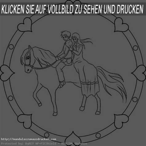 Herzlich willkommen in der bunten welt der ausmalbilder an diesem wunderschönen samstag. Pferde (2)|Mandalas zum ausdrucken
