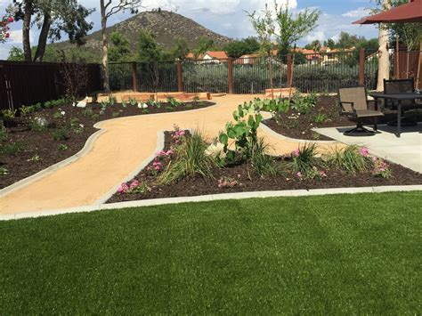 DG Decomposed Granite Pathways and Artificial Turf # ...